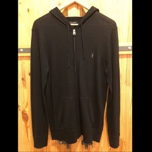 AllSaints Merino Wool Hoodie